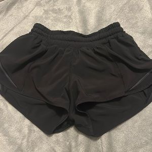 Black lululemon shorts
